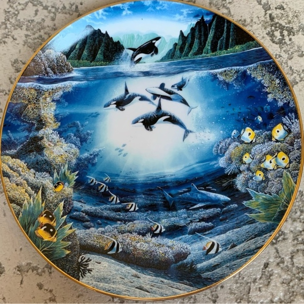 Vintage plate